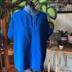 Zenana Blue Women's Top